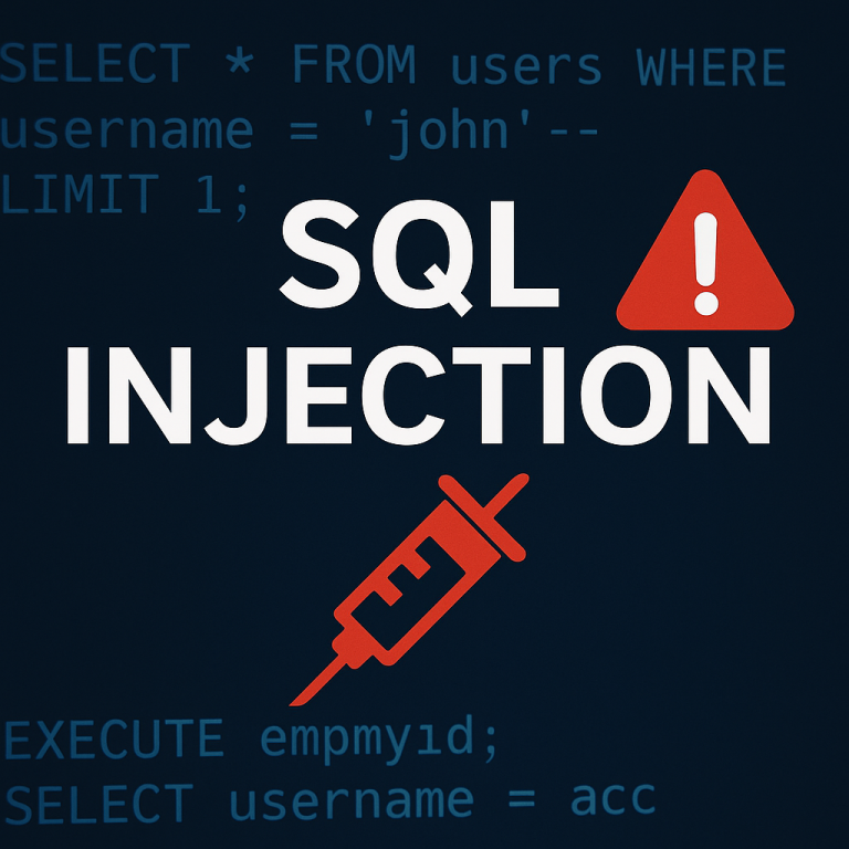 Cybersecurity expert testing a website for SQL injection vulnerabilities on a laptop